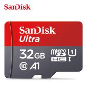 SanDisk 100% Original Memory Card 128GB 64GB 32GB A1 Micro TF SD Card Class 10 UHS-1 Flash Card for Samrtphone/PC