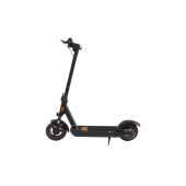 KugooKirin M3 Folding Electric Scooter 10 Inch Tire 500W Motor Max Speed 40km/h Max 40km Range 13Ah Battery BMS LCD Display Front Drum Brake Rear E-Brake LED Light Support NFC Card Built-in 4-Digit Combination Chain Lock - Black