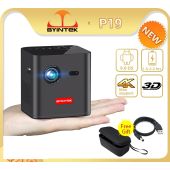 BYINTEK P19 3D 4K Cinema Home Theater 1080P Smart Android WIFI Video Outdoor LED DLP Mini Portable Pocket Projector with Battery