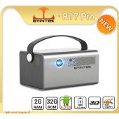 BYINTEK R17 Pro 3D 4K Cinema Smart Android WIFI Portable Outdoor Video LED DLP lAsEr Full HD 1080P Mini Projector with Battery