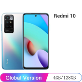 Xiaomi Redmi 10 2022 Smartphone 4GB/128GB Phone MediaTek Helio G88 Octa Core 50MP AI Quad Camera 90Hz FHD Display, 5000mAh, Global Version