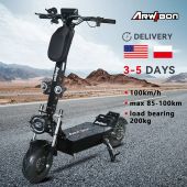 Arwibon Q13pro Electric Scooter 60V 50Ah 7000W 100KM/H Motor 13Inch Offroad Tires Foldable City Mountainous Adults E Scooter