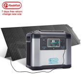 Flashfish Power Station 230V 1500W Portable Solar Generator 1008Wh 280000mAh Backup Power For Home Emergency Outdoors-Germany
