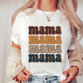 [Mother's Day EVENT] Printing pattern T-shirt women's blouse