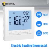 CONENTOOL LCD Digital Thermostat Room Thermostat Floor Heating Wall Heating
