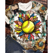 Western American Softball Shirt
