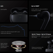 [Only ship to EU country] 2022 Xiaomi Mi Buds 3 Global Version 3 ANC modes for noise cancellation TWS Bluetooth 5.2 Earphones Wireless headphones