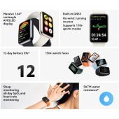 [Only ship to EU country]Global Version Xiaomi Mi Band 7 Pro 1.64'' AMOLED Curved Screen GPS Blood Oxygen 12Day Battery Smart Band 7 Pro