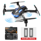 XKRC X6 Pro Drone High-Definition Aerial Photography Optical Flow Positioning HD Dual Camera Three-Sided Obstacle Avoidance Fixed Height Remote Control Aircraft【Two Batteries for Free】