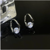 LAST DAY 49% OFF-Diamond Round Stud Earrings The Best Gifts For Your Loved Ones