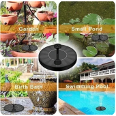 50% OFF Mothers Day Sale-Solar Fountain with Colorful LED Lights