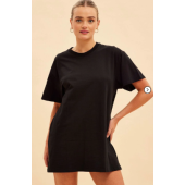 Black Jamie Oversized T-Shirt Dress