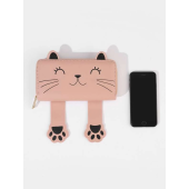 Cartoon Cat Design Long Wallet