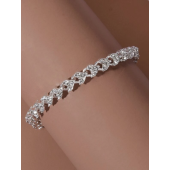 Fashion Bracelet Luxurious Rhinestone Inlaid Flashing Bracelet Women's Bracelet Fashion Jewelry