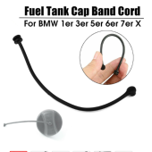 Fuel Tank Cap Cable Wire For BMW E81 E87 E88 E46 E90 E91 X3 X5 X6 Series Fixed Rope 16117193372 Fuel Tank Cap Band Cord Black