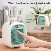 2022 Best selling air cooler fan mini portable usb rechargeable personal small water evaporation air coolers conditioner Fans