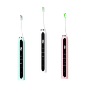 Home Travel Outdoors Wireless Charging Teeth Whitening Electric Toothbrush Vibrating IPX7 Waterproof Toothbrush For Kids