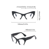 Two Tone Frame Eyeglasses
