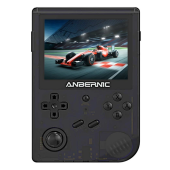 ANBERNIC RG351V 16GB Handheld Game Console, 3.5 Inch 640*480P IPS Screen, Dual TF Card Slot, Supports NDS, N64, DC, PSP, PS1, openbor, CPS1, CPS2, FBA, NEOGEO, NEOGEOPOCKET, GBA, GBC, GB, SFC, FC, MD, SMS, MSX, PCE, WSC