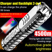 (Last Day 50% OFF)Multifunctional Rechargeable Flashlight Buy 2 items and save 10% off & Free Shipping