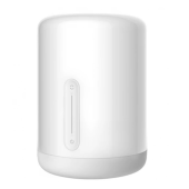 Xiaomi Mijia Bedside Lamp 2 Bluetooth WiFi Connection Touch Panel APP Control Works with Apple HomeKit Siri - White