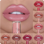 Last Day Promotion 12 Color Long Lasting Moist Lip Gloss Plumper Liquid Lipstick
