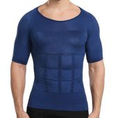 Men's Slimming Body Shapewear Corset Vest Shirt Compression Abdomen Tummy Belly Control Slim Waist Cincher Underwear Sports Vest