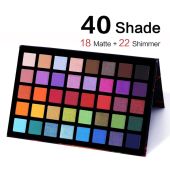 GLAZZI  40 Color Eye shadow Glitter Waterproof High Pigment Pearlescent Matte Large Sequin Gift Makeup Palette Pearlescent Cosmetics