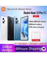 Xiaomi Redmi Note 12 Pro 5G Smartphone Global Version NFC AMOLED Display MTK Dimensity 1080 50MP Camera 67W Charger
