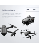 New Mini Rc Drone XT6 4K 1080P HD Dual Camera WiFi FPV Air Pressure Altitude Hold Foldable Quadcopter Gps Dron for boy toys