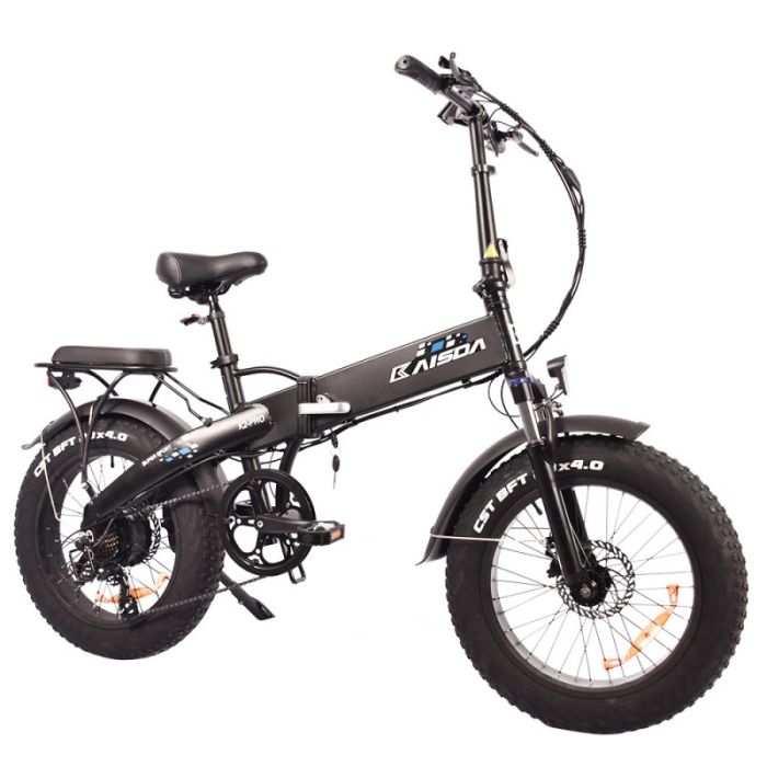 KAISDA K2 Pro Folding Electric Moped Bike Mountain Bicycle 20*4.0 Inch Fat Tire Bafang 350W Motor 48V 12.8AH Battery APP Control