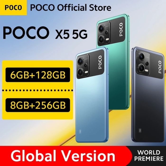 Smartfon POCO X5 6/128GB za $213 / ~854zł