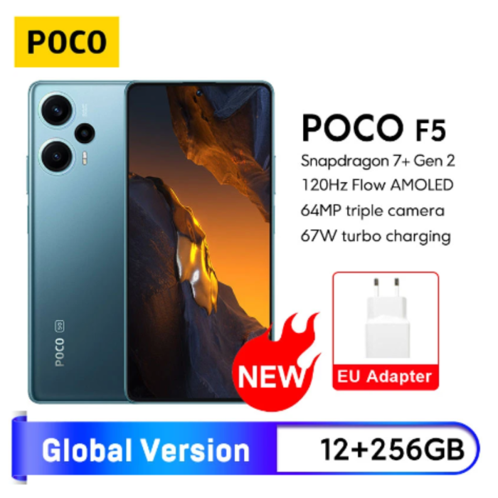 Smartfon POCO F5 12/256GB za $395.00 / ~1656zł