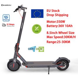 Top Quality A6（M365） Adults Electric Scooters 350W 10Ah 8.5inch Max 30Km/h IP54 Cruising Distance 30km Shipping from Poland