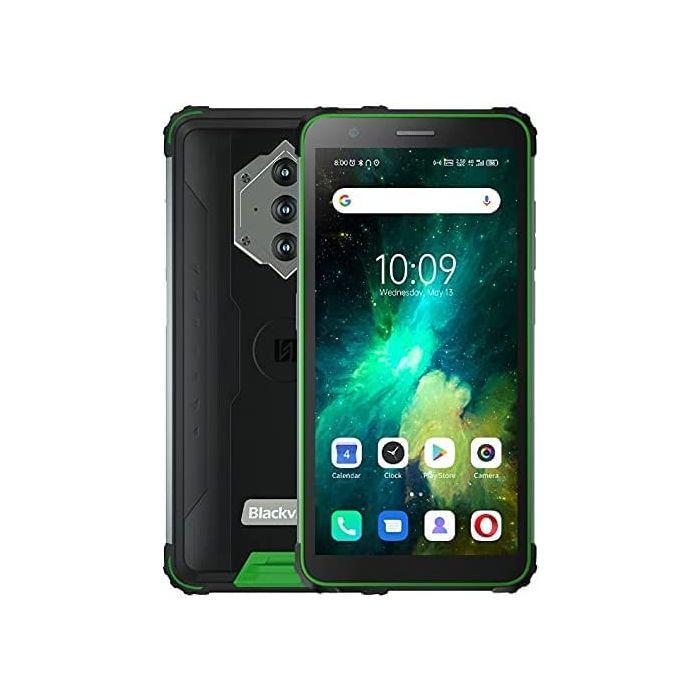 Blackview BV6600E Rugged Phone 4GB 32GB Waterproof Fingerprint ID 8580mAh Battery 5.7 inch Android 11.0 Octa Core OTG Netwot 4G
