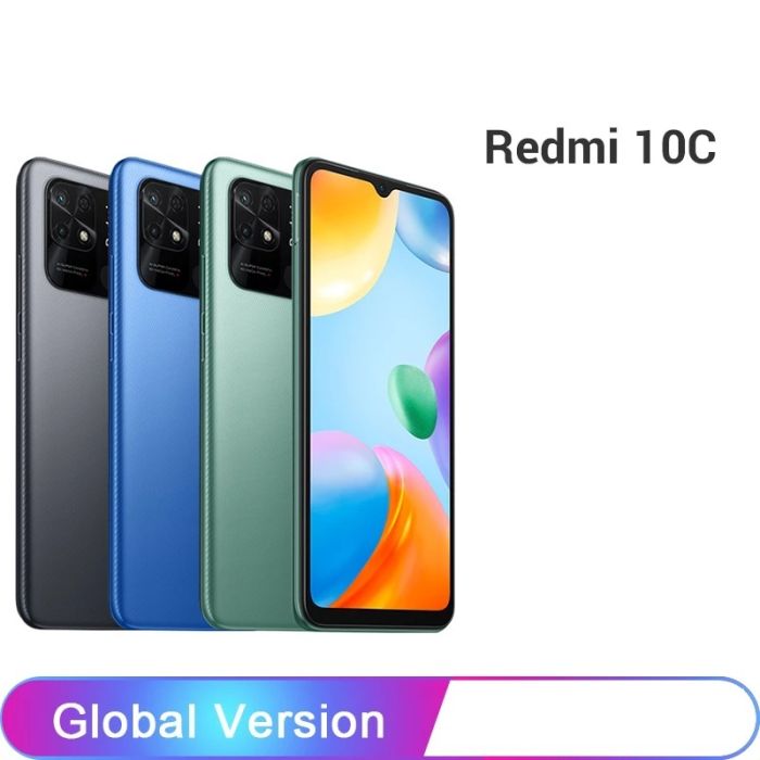[Only ship to BR country]Global Version Xiaomi Redmi 10C 4GB 128GB Smartphone Snapdragon 680 6.71" Display 50MP Rear Camera 5000mAh 18W Fast Charging