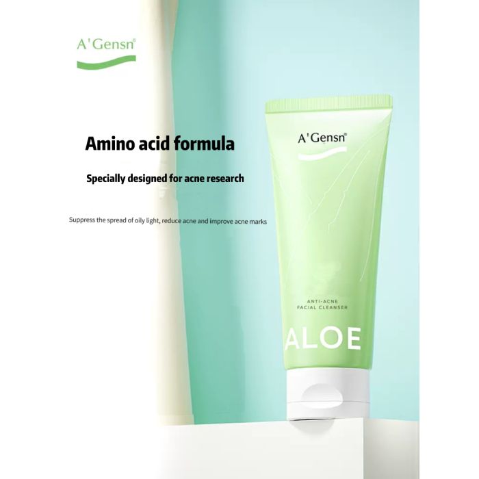 Anan Gold Pure Aloe Vera Acne Rejuvenating Cleanser is a refreshing, oil-controlling and pore-cleansing cleanser for men and women with acne-prone skin.