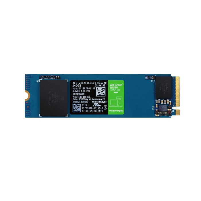 WD Western Digital SN350 Green Disk SSD Solid State Drive 240G 480G 960G 1T 2T NVME Protocol