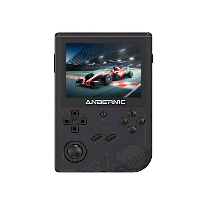 ANBERNIC RG351V 16GB Handheld Game Console, 3.5 Inch 640*480P IPS Screen, Dual TF Card Slot, Supports NDS, N64, DC, PSP, PS1, openbor, CPS1, CPS2, FBA, NEOGEO, NEOGEOPOCKET, GBA, GBC, GB, SFC, FC, MD, SMS, MSX, PCE, WSC