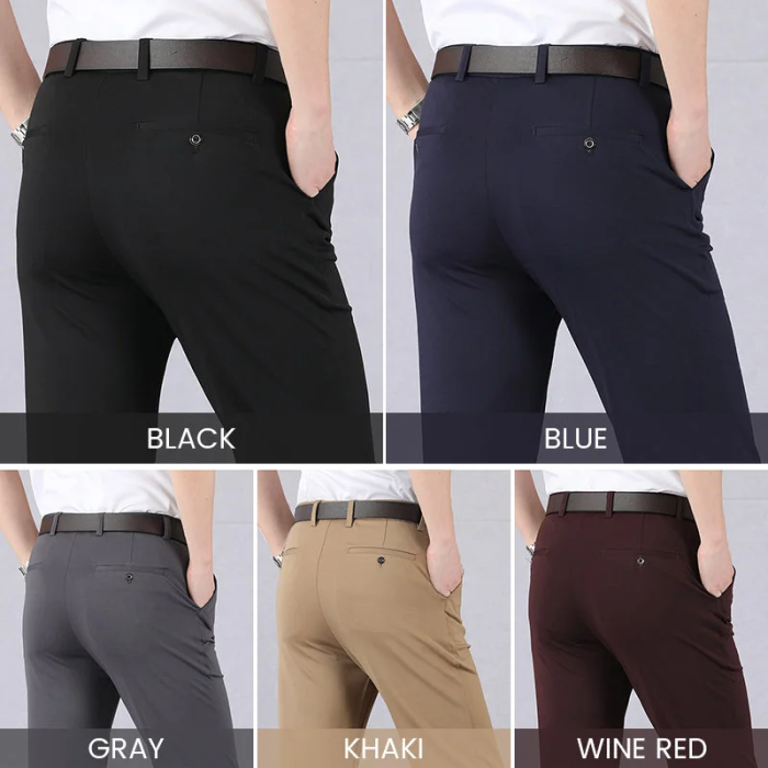  Last day promotion 50% off  Men's High Stretch Classic Pants(Buy 2 Free Shipping)