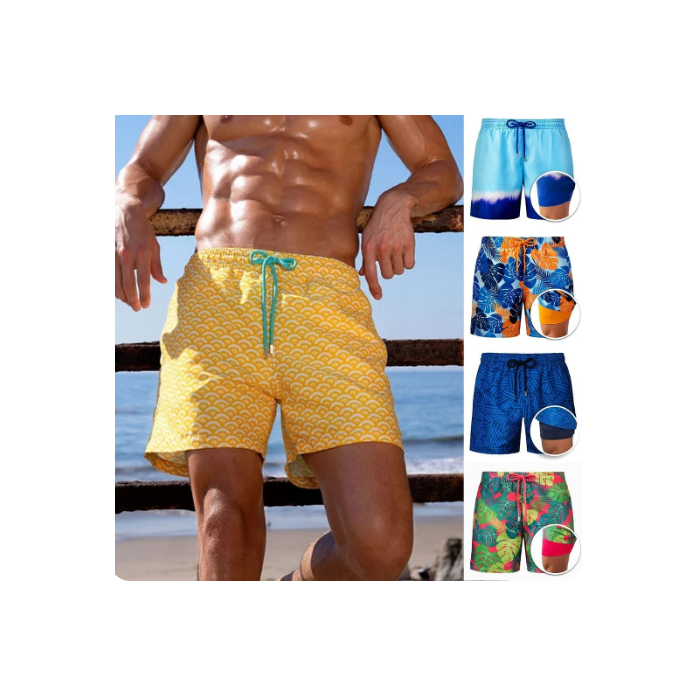 Double layer beach pants-Super Comfort
