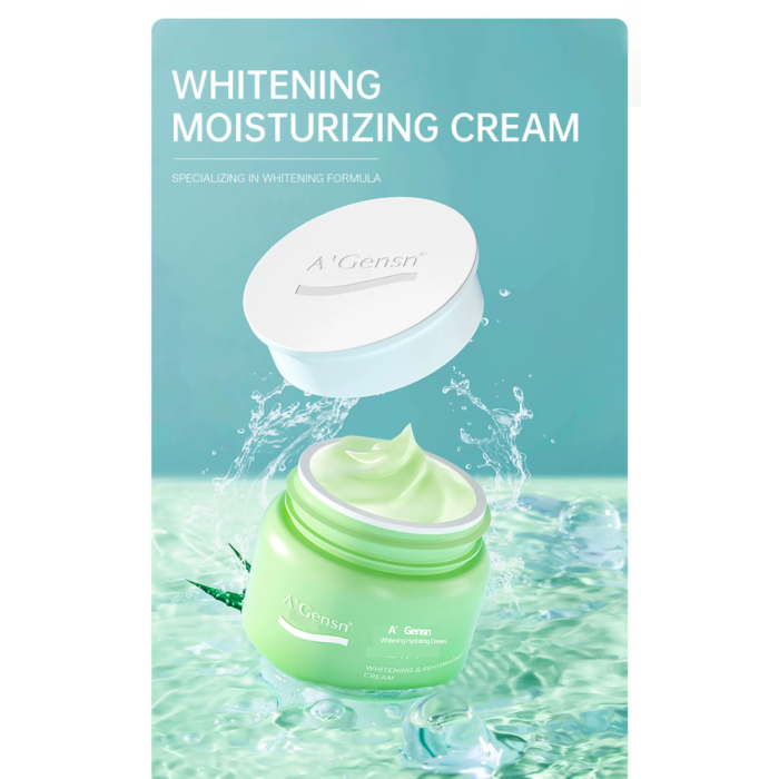 Pure Aloe Vera Moisturizing and Whitening Moisturizing Cream Moisturizing, Whitening, Brightening, and Moisturizing Cream Improving Darkness