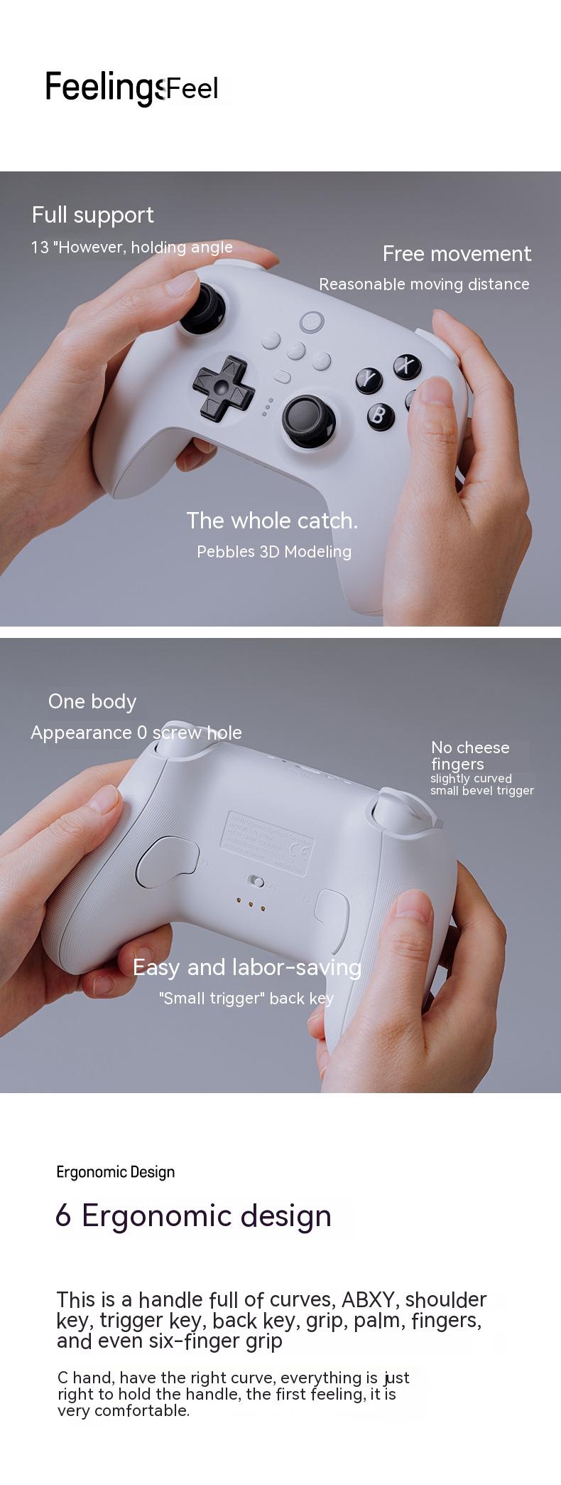 Orion true wireless handle Bluetooth NS switch computer handle