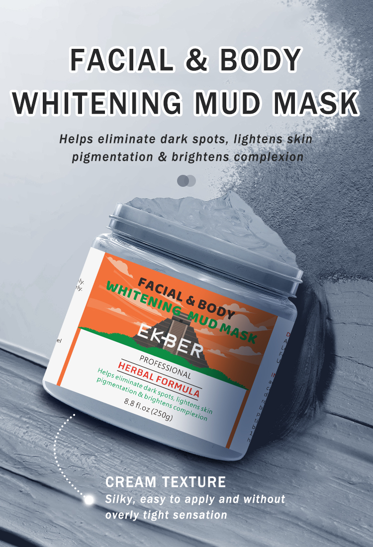 Facial & Body Whitening Mud Mask