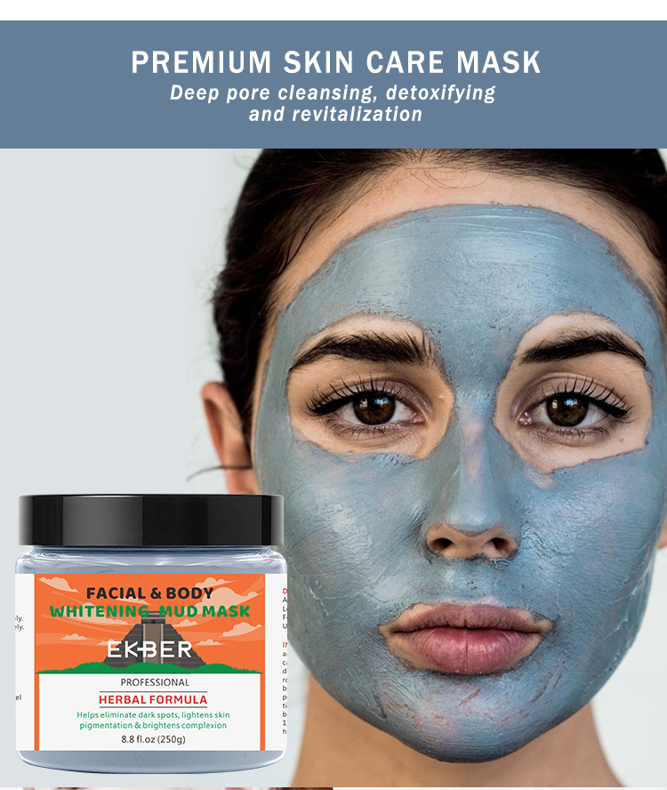 Facial & Body Whitening Mud Mask