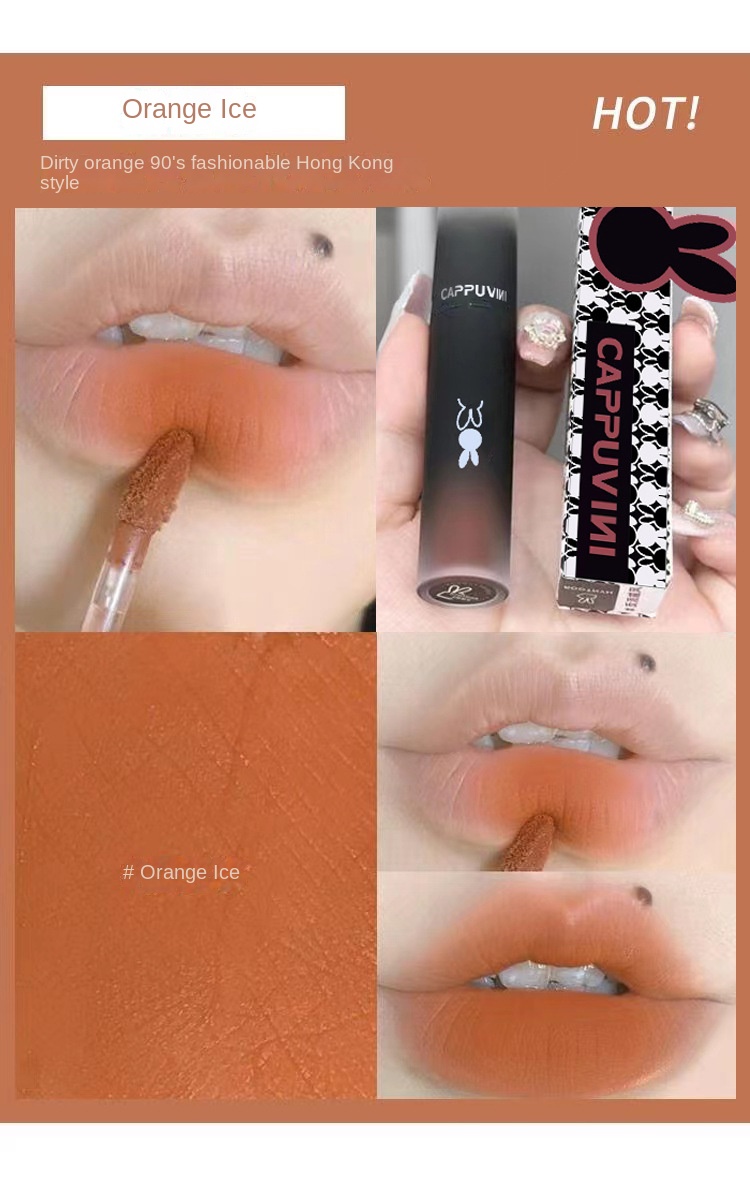 Lip stain wholesale lip mud moisturizing matte velvet whitening student