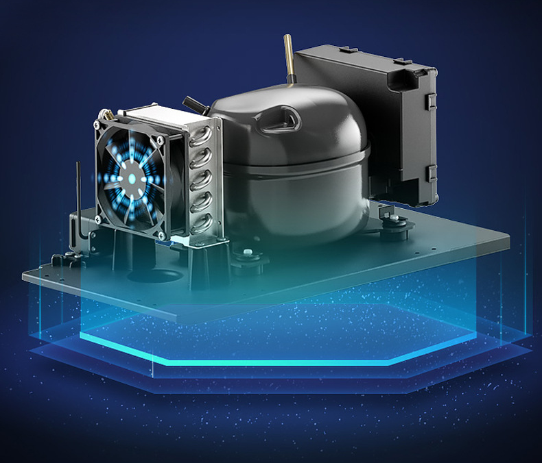 Car refrigerator compressor refrigeration 12V 24V universal large truck car car home dualuse