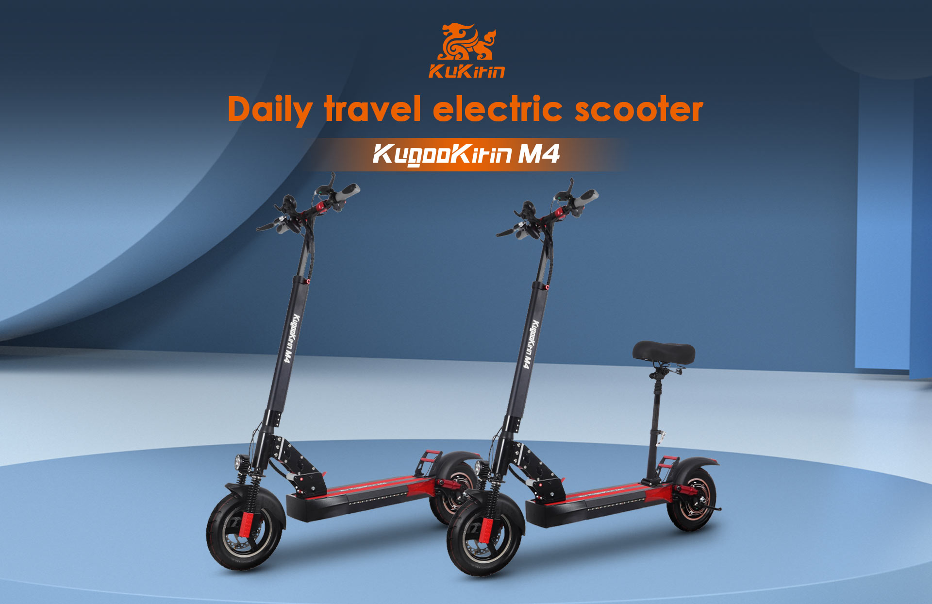 KugooKirin M4 Folding Electric Off Road Scooter 10 Inch Pneumatic Tires — free download
